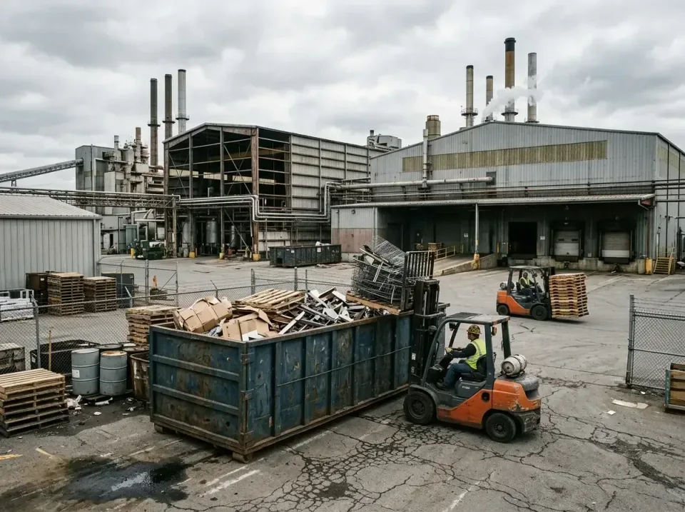 industrial-factory-scrap-conta-003 — frequently asked questions, Cheap Roll-off Dumpster Rentals in Miami Shores, FL